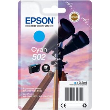 Epson Singlepack Cyan 502 Ink - XP5100, XP5105, WF-2860DWF, WF-2865DWF