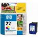 HP - HP 22 Inkjet Print Cartridge, tri-colour (5 ml)