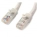 Cabo Ethernet StarTech N6PATC2MWH Cat6 Gigabit, 2m, Branco Cabo Ethernet StarTech N6PATC2MWH Cat6 Gigabit, 2m, Branco
