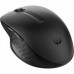 HP 435 - Rato - multi-dispositivo - ergonómico - 5 botões - sem fios - 2.4 GHz, Bluetooth 5.2 - adaptador USB Bluetooth