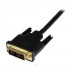 StarTech.com 1m Micro HDMI to DVI-D Cable - M/M - Video cable - HDMI / DVI - DVI-D (M) to micro HDMI (M) - 3.3 ft - shielded - black - HDDDVIMM1M - Cabo adaptador - DVI-D macho para 19 pin micro HDMI Type D macho - 1 m - blindado - preto