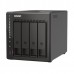 QNAP TS-453E NAS Tower Intel® Celeron® J6412 8 GB 0 TB QNAP QTS Preto