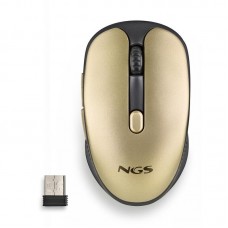 Rato NGS Evo Rust, Recarregável, 1600 DPI, Dourado, EVORUSTGOLD