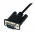 Cabo Serial Null Modem Startech 1m, DB9F-DB9M Cabo Serial Null Modem Startech 1m, DB9F-DB9M