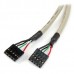 Cabo Startech USB 2.0 Fêmea para IDC Fêmea USBPLATE 0,29cm Cinzento Cabo Startech USB 2.0 Fêmea para IDC Fêmea USBPLATE 0,29cm Cinzento