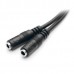 Headset adapter with headphone/mic plugs Headset adapter with headphone/mic plugs