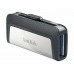 Pendrive Sandisk Ultra Dual 256gb Usb3.1 / Usb-C 150mb/S