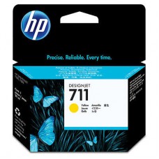 HP 711 original Ink cartridge CZ132A yellow standard capacity 29ml 1-pack