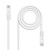 Cabo de Rede Nanocable CAT.6A RJ45, 0.5m, Branco, LSZH sem_imagem
