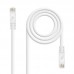 Cabo de Rede Nanocable CAT.6A RJ45, 0.5m, Branco, LSZH