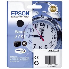 Tinteiro EPSON 27 Preto XL + Alarme RF - WF36xx/7110/7210/76xx/77xx
