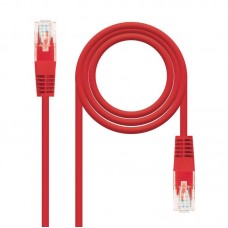 Cabo de Rede Nanocable 10.20.0402-R Cat6e UTP RJ45 2m Vermelho