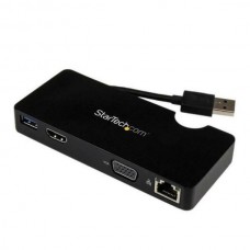 Startech Replicador de Puertos Usb 3.0 de Viajes Con Hdmi o Vga Docking Station