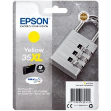 Tinteiro EPSON 35 Amarelo XL - WorkForce Pro WF-4720/4725/4730/4740