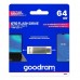 Pen Drive Goodram ODA3 Silver ODA3-0640S0R11 - 64GB, USB 3.2 Gen 1 (Type-A + Type-C)