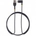 StarTech.com 6ft (2m) USB A to C Charging Cable Right Angle, Heavy Duty Fast Charge USB-C Cable, USB 2.0 A to Type-C, Durable and Rugged Aramid Fiber, 3A, S20/iPad/Pixel - High Quality USB Charging Cord (R2ACR-2M-USB-CABLE) - Cabo USB - USB (M) reto
