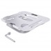 Startech Soporte Ergonómico para Portátil de Altura Ajustable - Aluminio Plegable - Elevador Riser
