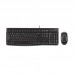 Kit Rato e Teclado Logitech MK120, QWERTY Alemão, USB, Preto
