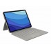 Logitech Combo Touch - teclado e pasta de folio - com trackpad - QWERTY - Espanhol - areia - 920-010169