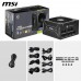 Fonte de Alimentação MSI MAG A750GLS PCIE5: 750W, 80 PLUS Gold, Modular, 120mm