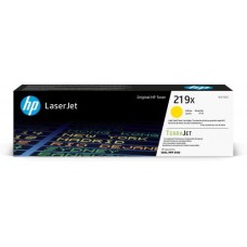 Toner HP LaserJet 219X Amarelo Original: Alta Capacidade, 2500 Páginas