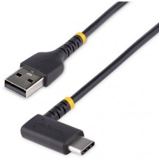 Cabo StarTech de Carga USB-A para USB-C, 30cm, Angulado