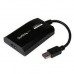 StarTech.com USB 3.0 to HDMI External Video Card Adapter - DisplayLink Certified - 1920x1200 - MultiMonitor Graphics Adapter - Supports Mac & Windows (USB32HDPRO) - Cabo adaptador - USB Tipo A macho para HDMI fêmea - 16 cm - preto - suporte 1920 x 12