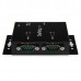 StarTech.com USB to Serial Adapter - 2 Port - Wall Mount - Din Rail Clips - Industrial - COM Port Retention - FTDI - DB9 (ICUSB2322I) - Adaptador serial - USB 2.0 - RS-232 x 2 - preto