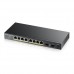 Switch Zyxel GS1100-10HP v2 Gigabit Ethernet PoE não-gerenciado Switch Zyxel GS1100-10HP v2 Gigabit Ethernet PoE não-gerenciado