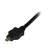 StarTech.com 1m Micro HDMI to DVI-D Cable - M/M - Video cable - HDMI / DVI - DVI-D (M) to micro HDMI (M) - 3.3 ft - shielded - black - HDDDVIMM1M - Cabo adaptador - DVI-D macho para 19 pin micro HDMI Type D macho - 1 m - blindado - preto sem_imagem