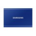 SSD Portátil Samsung T7 1TB Azul: NVMe, 1050 MB/s leitura, 1000 MB/s escrita, USB 3.2 Gen 2