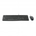 Kit Rato e Teclado Logitech MK120, QWERTY Alemão, USB, Preto