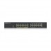 Switch de Rede Zyxel GS1900-24EP, 24 Portas GbE, 12 PoE+, L2