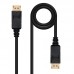 Cabo DisplayPort Nanocable 10.15.2301-L150: 1.5m, 4K, Preto