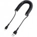 Cabo StarTech USB-A para Lightning 50cm Enrolado Cabo StarTech USB-A para Lightning 50cm Enrolado