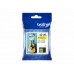 BROTHER 500-page high capacity Yellow ink cartridge for DCP-J1050DW MFC-J1010DW and DCP-J1140DW