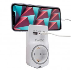 Carregador de Parede Ewent 4 em 1 USB 2.4A EW1225