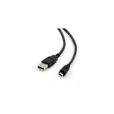 Cabo USB iggual, Série PSICCP-USB2-AM5P-6, 1.8m, USB A-Mini USB B, Preto, Macho/Macho