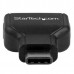 StarTech.com USB-C to USB Adapter - USB-C to USB-A - USB 3.1 Gen 1 - 5Gbps - USB C Adapter - USB Type C (USB31CAADG) - Adaptador USB - 24 pin USB-C (M) para USB Tipo A (F) - USB 3.1 - preto - para P/N: HB31C2A1CGS, HB31C2A2CB, HB31C3A1CS, HB31C3ASDMB