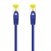 Cabo de Rede Nanocable Cat.6a SFTP - 30cm, Azul Cabo de Rede Nanocable Cat.6a SFTP - 30cm, Azul