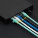 StarTech.com 50cm CAT6a Ethernet Cable - White - Low Smoke Zero Halogen (LSZH) - 10GbE 500MHz 100W PoE++ Snagless RJ-45 w/Strain Reliefs S/FTP Network Patch Cord - Cabo patch - RJ-45 (M) para RJ-45 (M) - 50 cm - S/FTP - CAT 6a - IEEE 802.3bt - sem nó