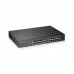 Switch de Rede Zyxel GS1900-24EP, 24 Portas GbE, 12 PoE+, L2