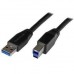 Cabo StarTech USB 3.0 Tipo A - Tipo B USB3SAB5M (5m) Cabo StarTech USB 3.0 Tipo A - Tipo B USB3SAB5M (5m)