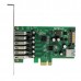 Startech Adaptador Tarjeta Pci Express 7 Puertos U