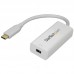StarTech.com USB-C to Mini DisplayPort Adapter - 4K 60Hz - White - USB 3.1 Type-C to Mini DP Adapter (CDP2MDP) - Adaptador DisplayPort - 24 pin USB-C (M) para Mini DisplayPort (F) - USB 3.1 / Thunderbolt 3 / DisplayPort 1.2 - 18 cm - passivo, suporte StarTech.com USB-C to Mini DisplayPort Adapter - 4K 60Hz - White - USB 3.1 Type-C to Mini DP Adapter (CDP2MDP) - Adaptador DisplayPort - 24 pin USB-C (M) para Mini DisplayPort (F) - USB 3.1 / Thunderbolt 3 / DisplayPort 1.2 - 18 cm - passivo, suporte