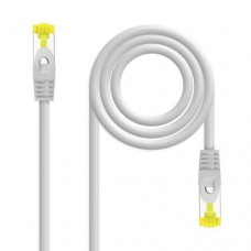 Cabo de Rede Nanocable RJ45 Cat.6A SFTP - Cinza, 25cm Cabo de Rede Nanocable RJ45 Cat.6A SFTP - Cinza, 25cm