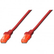 Cabo de Rede Cat6 Nanocable, DK-1617-020/R, 2m, Vermelho