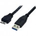 Cabo Startech USB 3.0 Micro-B para USB-A, 50cm Cabo Startech USB 3.0 Micro-B para USB-A, 50cm