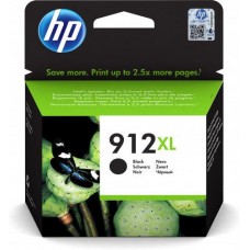 Cartucho de Tinta HP 912XL Negro: Alto Rendimento, para OfficeJet Pro 8010/8020
