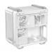 Caixa Asus TUF Gaming GT502 Horizon TG ARGB White: Midi Tower, ARGB, Branca, com 3 ventoinhas laterais